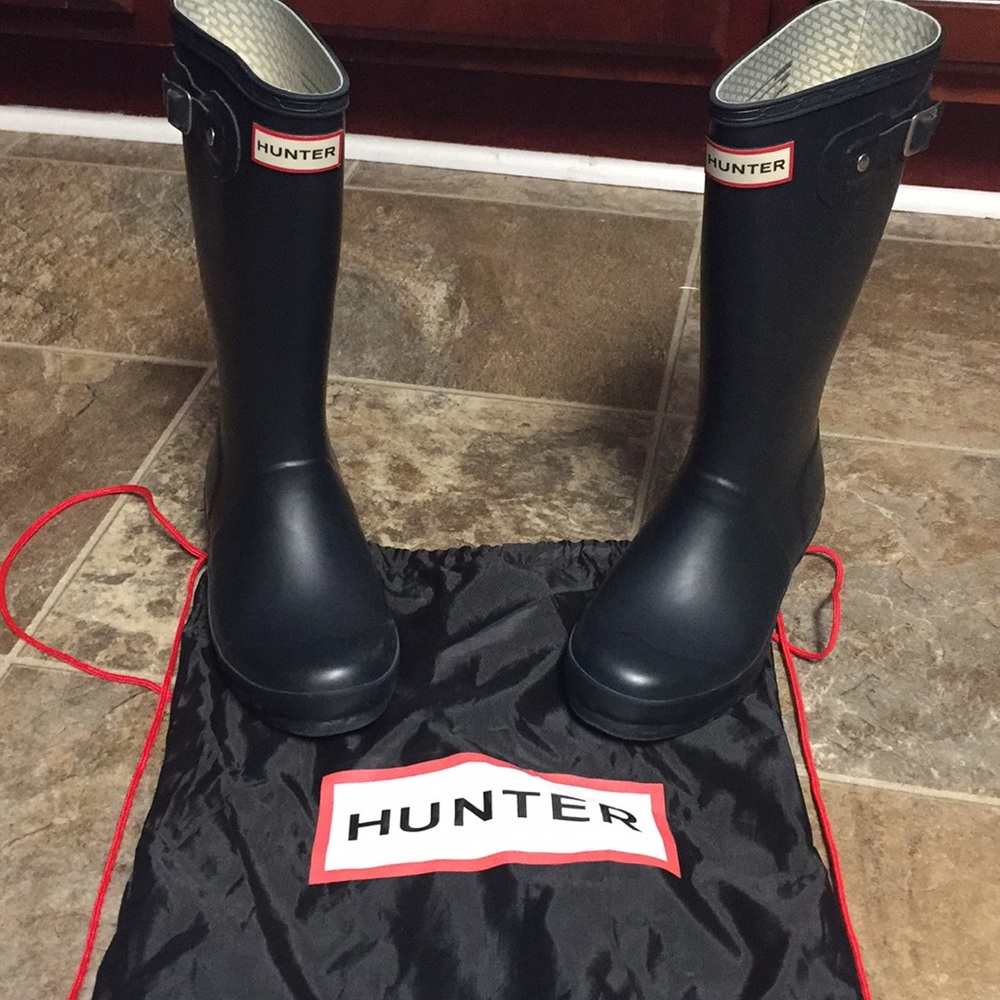 Hunter boots.